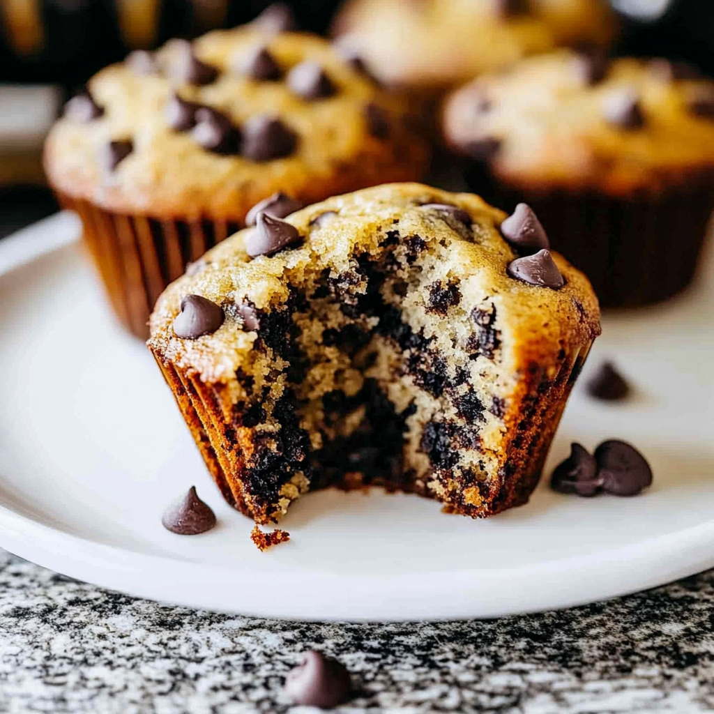 Recipe preparation for Chocolate Chip Muffins