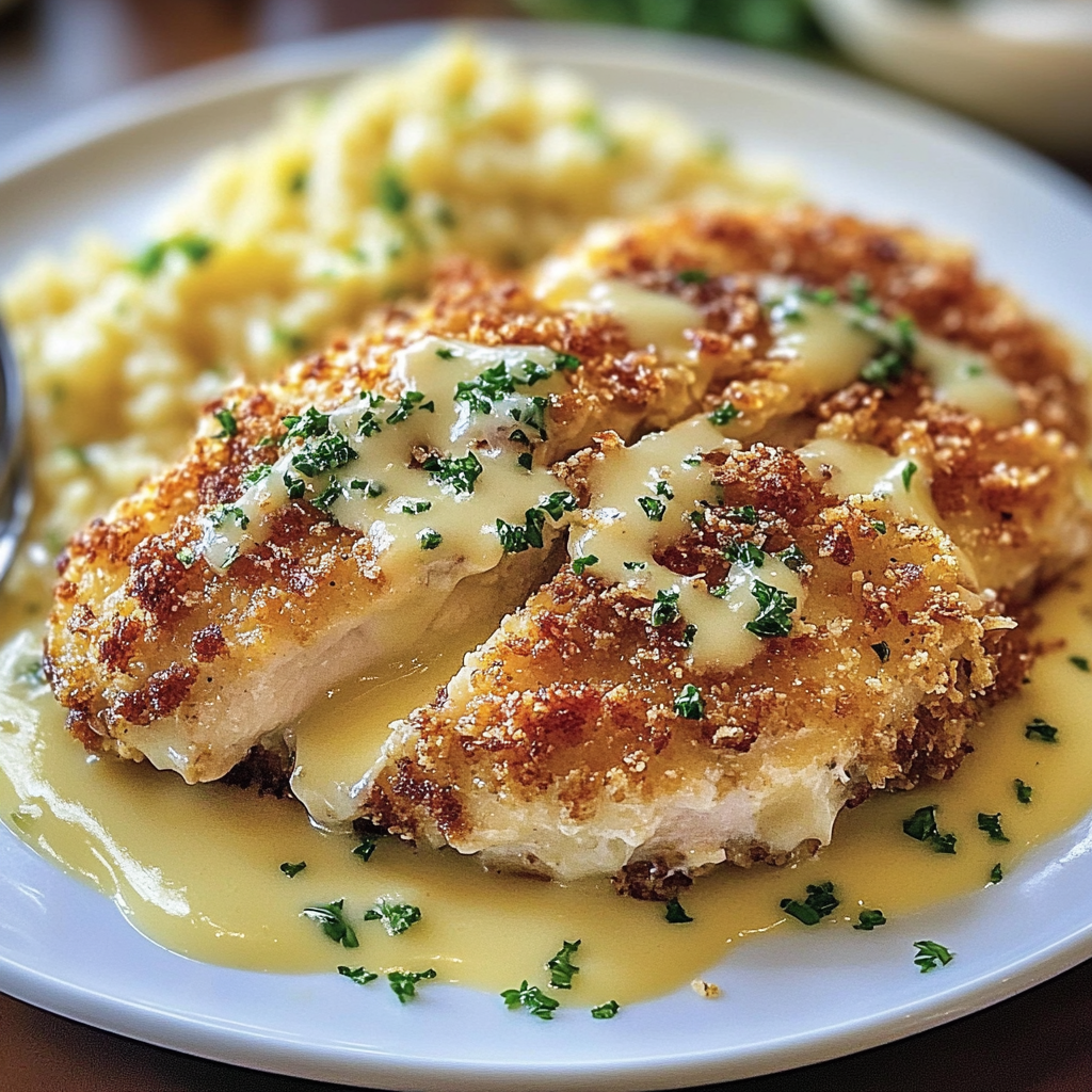 Recipe preparation for Longhorn Steakhouse Parmesan Crusted Chicken