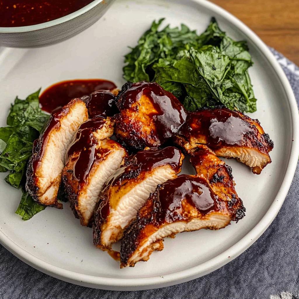 Recipe preparation for Baked Bbq Chicken