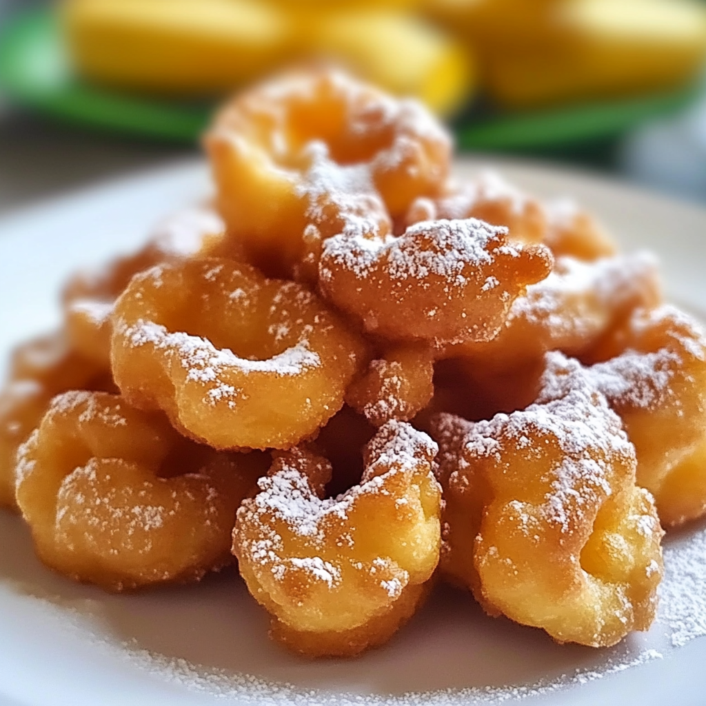 Recipe preparation for Funnel Cake Bites