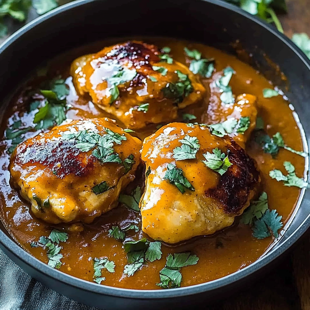 Recipe preparation for Sweet and Sticky 3-Ingredient Apricot Chicken with Cauliflower Rice