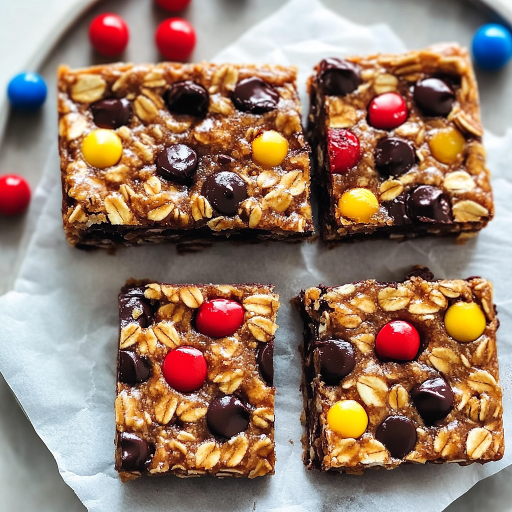 Recipe preparation for Chewy Granola Bars