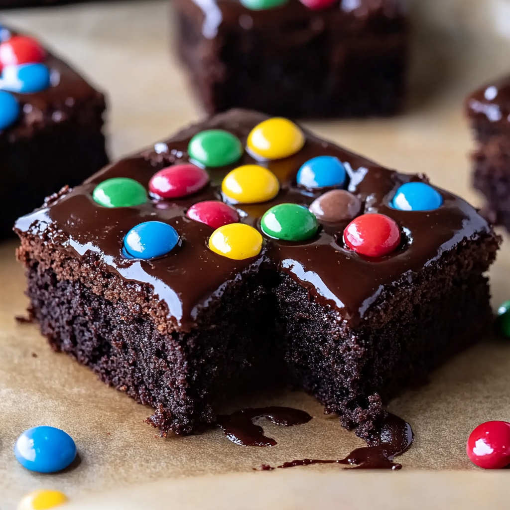 Recipe preparation for Cosmic Brownies