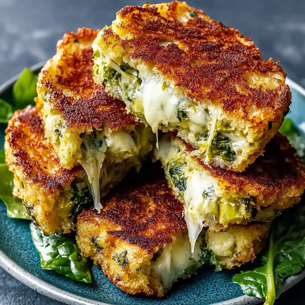 Recipe preparation for Spinach Artichoke Grilled Cheese