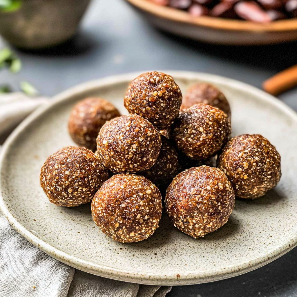 Recipe preparation for Energy Balls