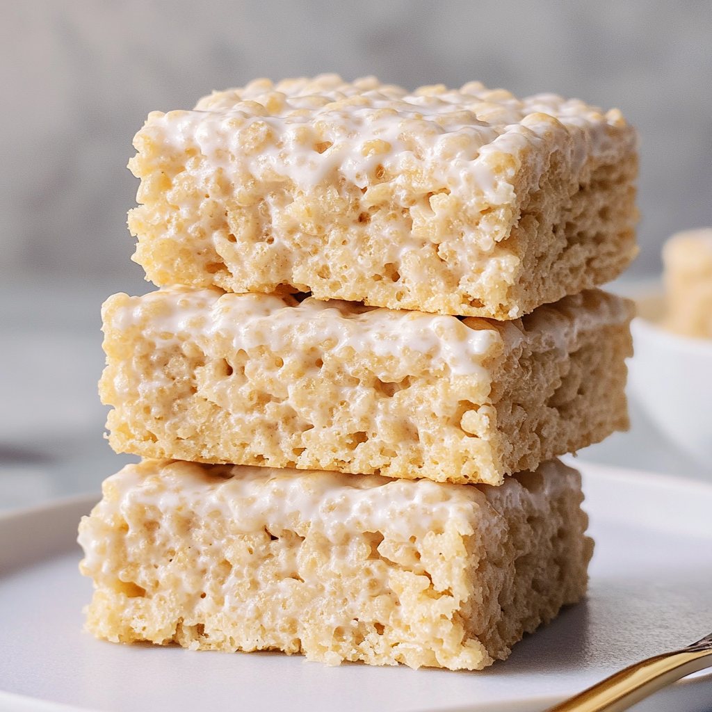 Recipe preparation for brown butter rice krispie treats