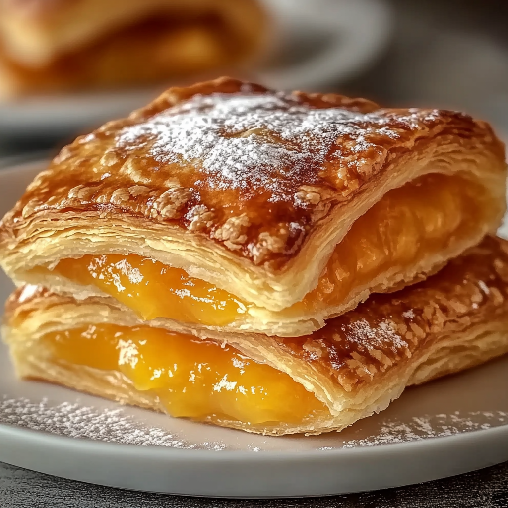 Recipe preparation for Peach Hand Pies Recipe