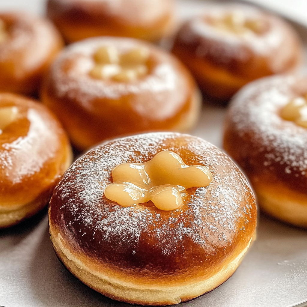 Recipe preparation for Thanksgiving Brioche Donuts