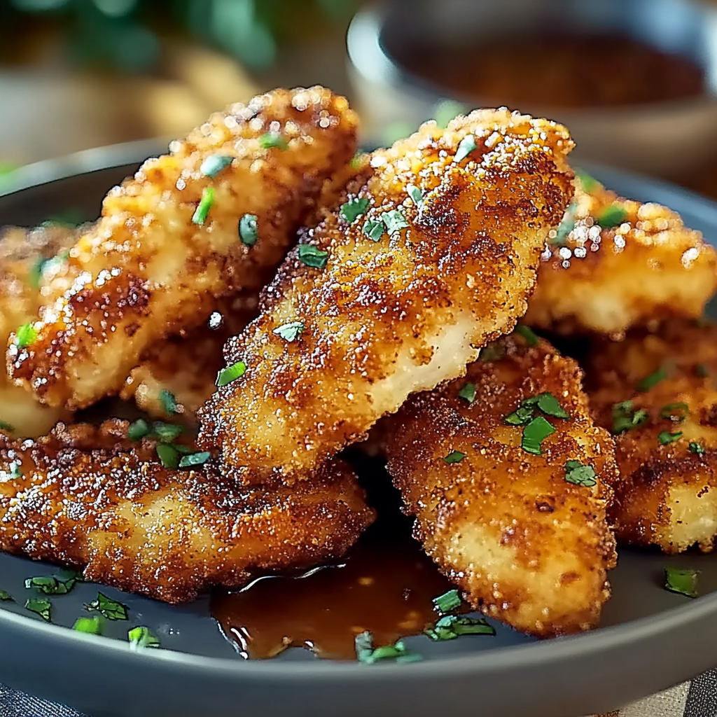 Recipe preparation for Easy Crack Chicken Tenders
