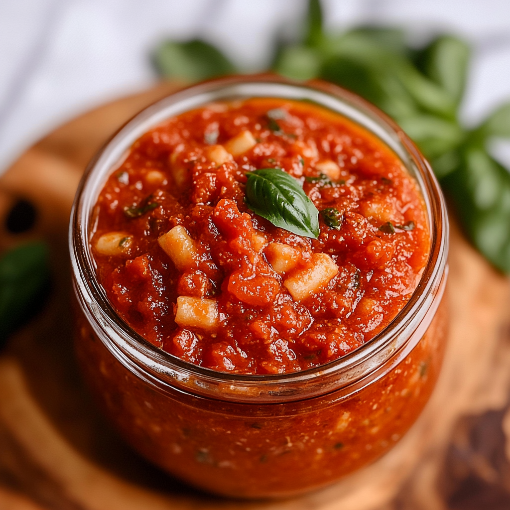 Recipe preparation for Marinara Sauce