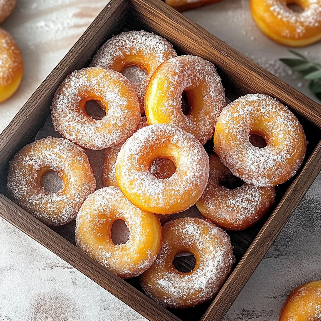 Recipe preparation for Sugar Donuts