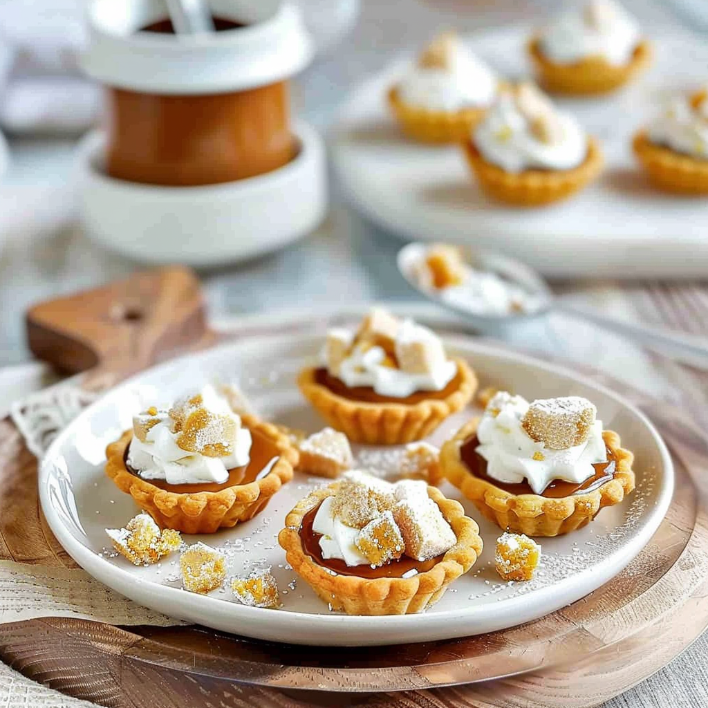 Recipe preparation for Mini Sweet Potato Pies with Marshmallow Fluff