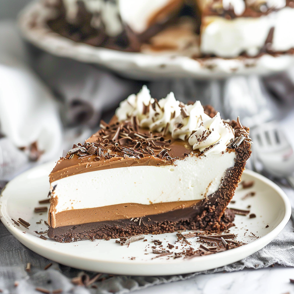 Recipe preparation for Chocolate Cream Pie