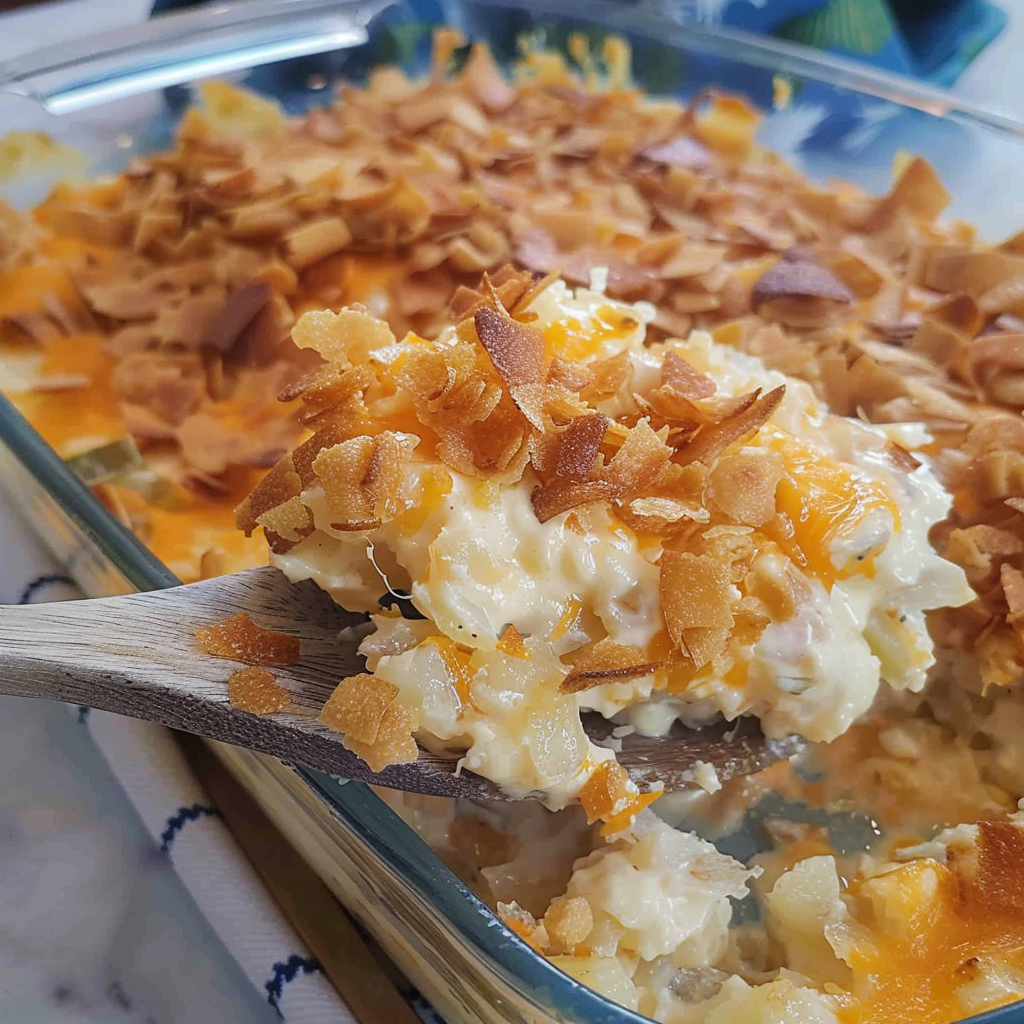 Recipe preparation for Funeral Potatoes