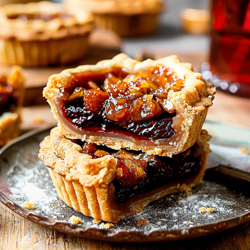Recipe preparation for Fruit-Filled Mince-Pie Bars