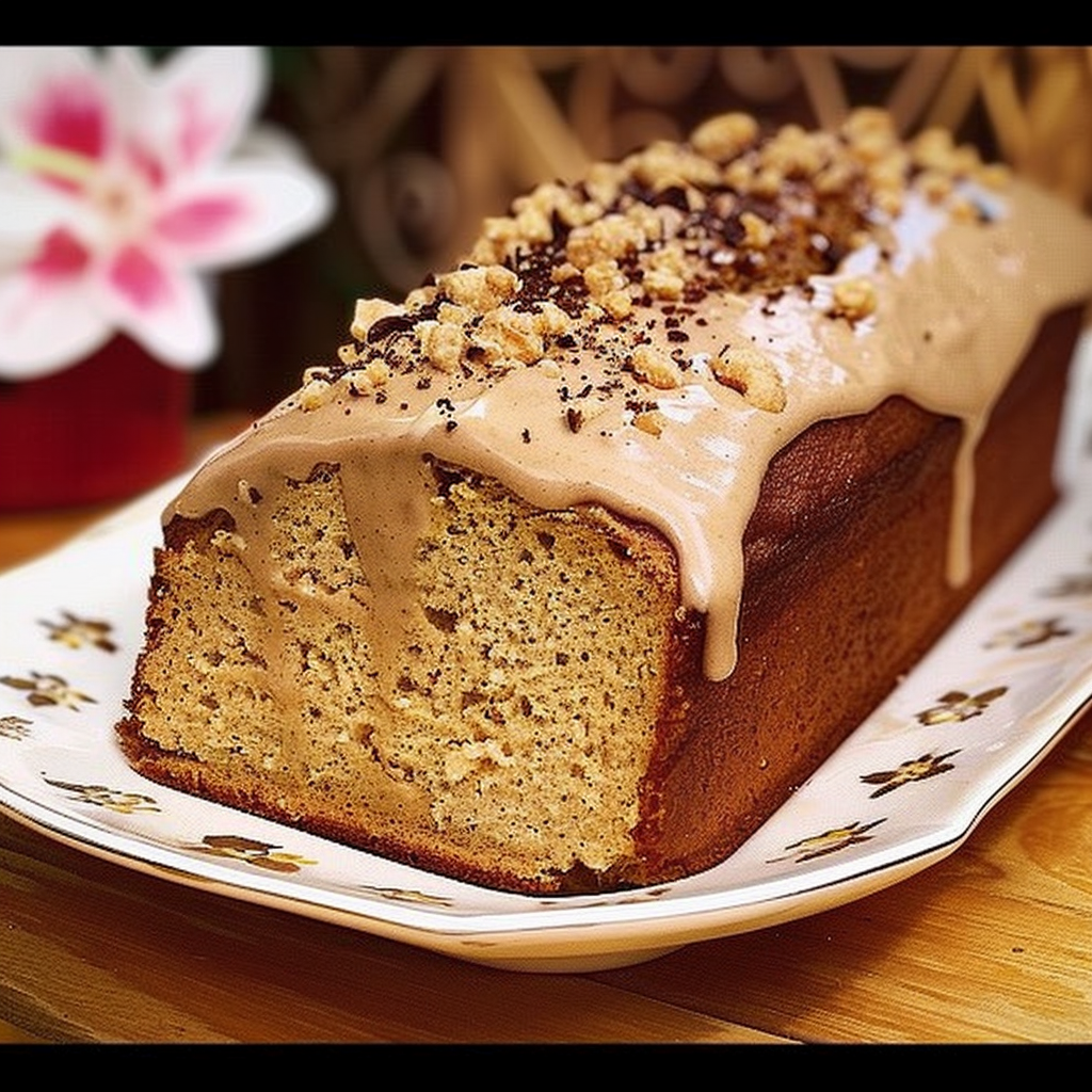 Recipe preparation for Eggnog Latte Breakfast Loaf