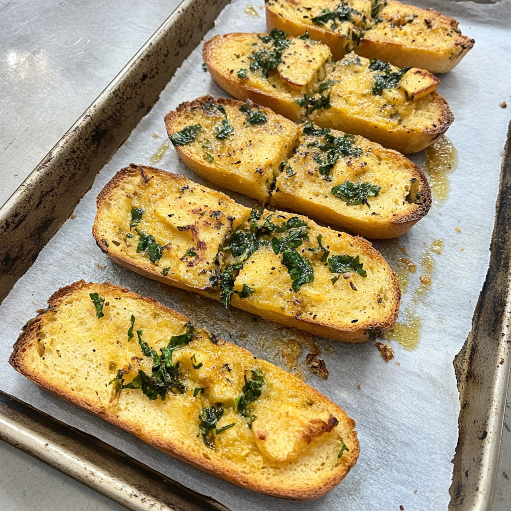 Recipe preparation for Garlic-Confit Smashed Beets on Sourdough
