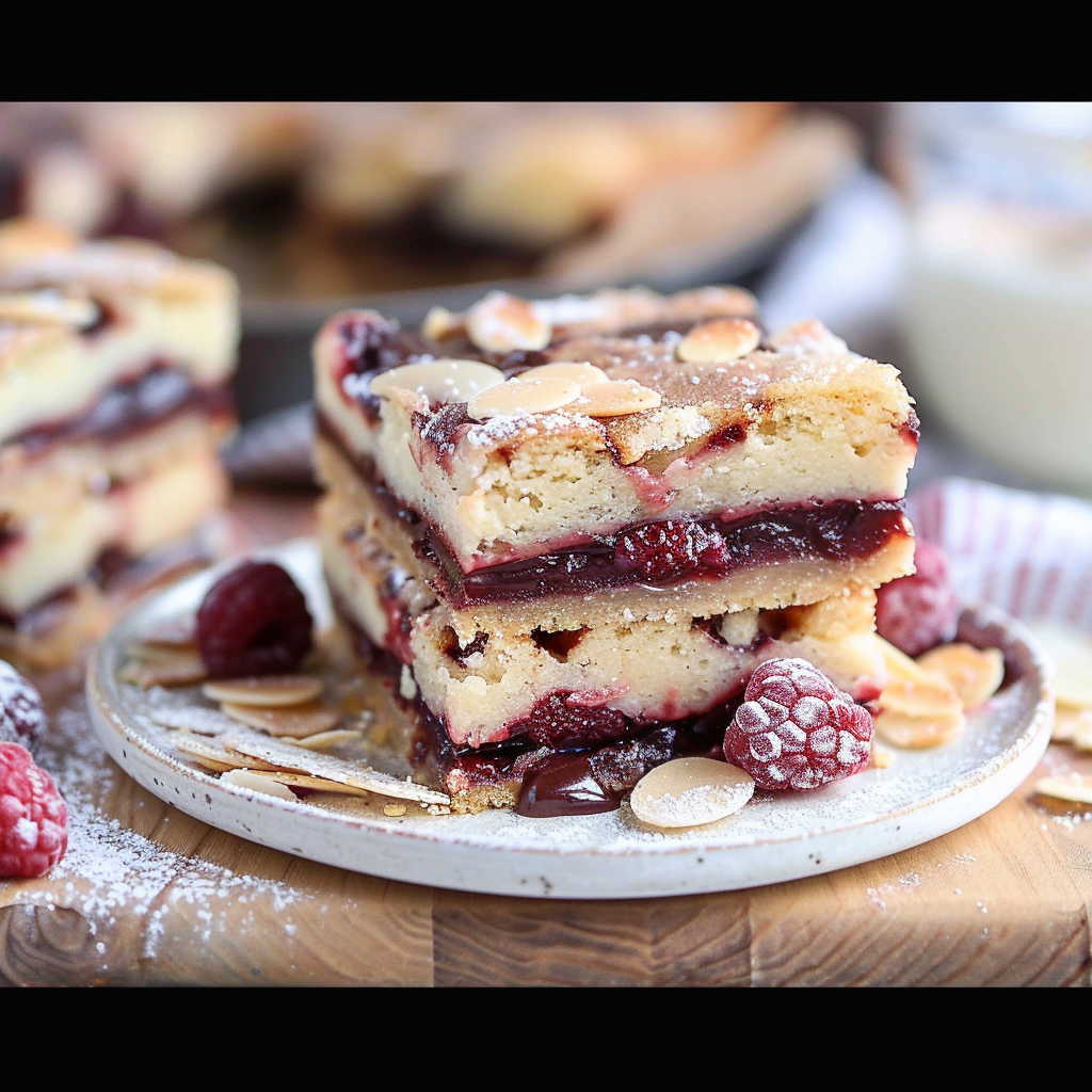 Recipe preparation for White Chocolate Raspberry Cookie Bars