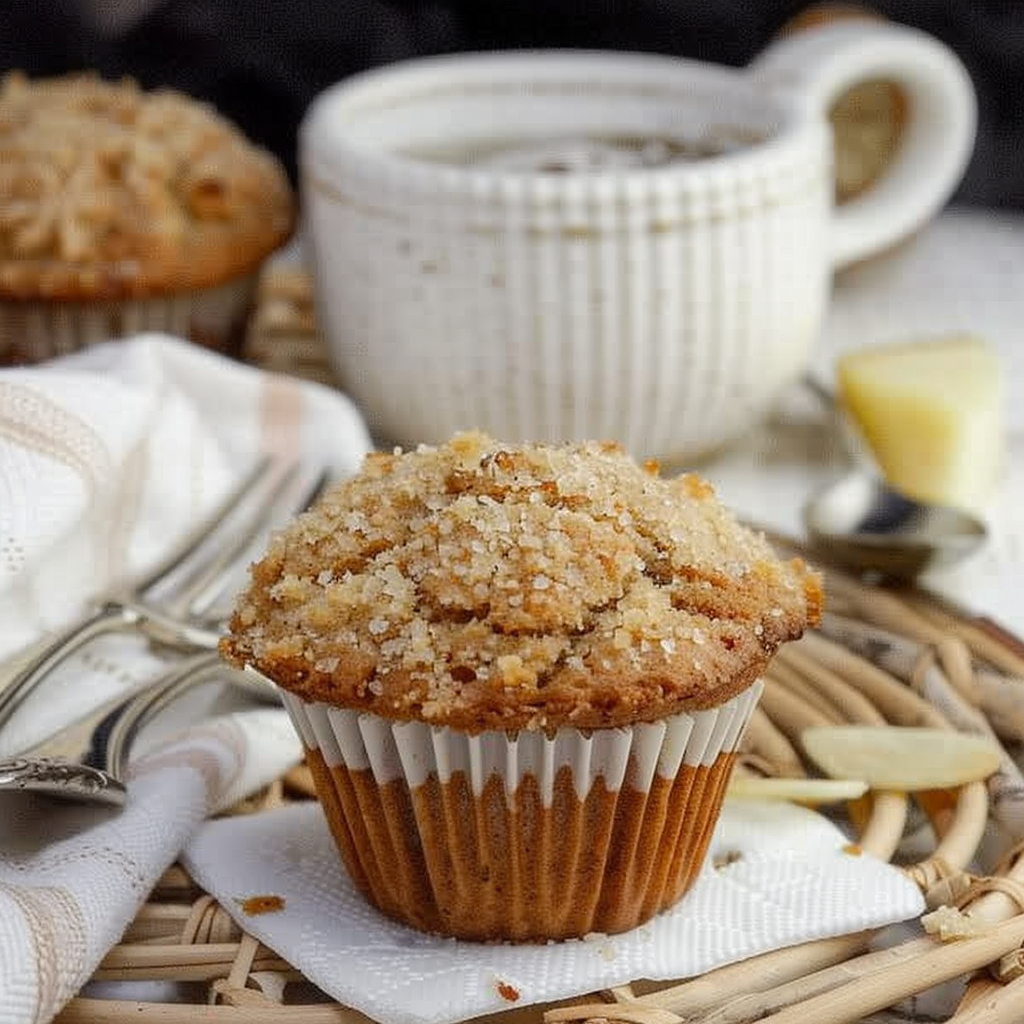 Recipe preparation for Maple Brown Butter Christmas Morning Muffins