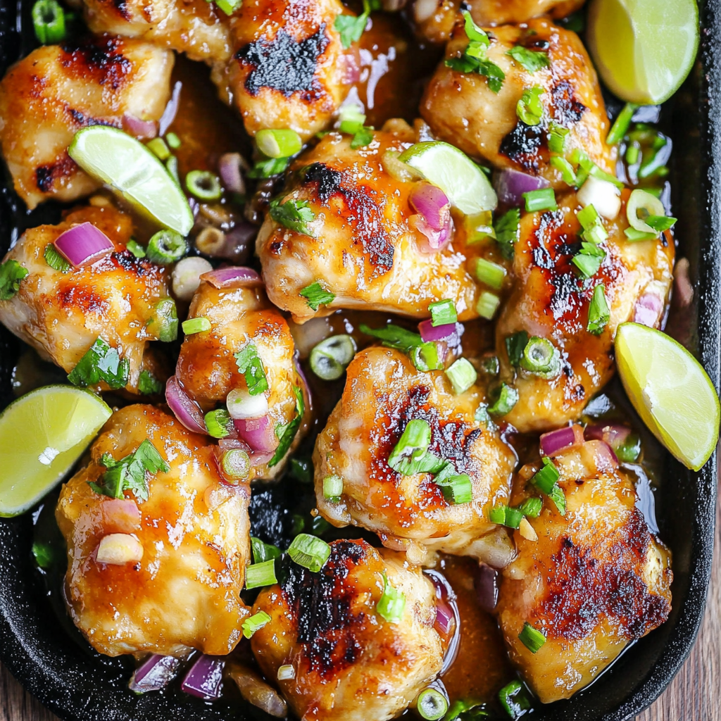 Recipe preparation for Mojo Chicken