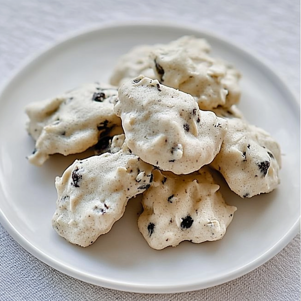 Recipe preparation for Forgotten Cookies