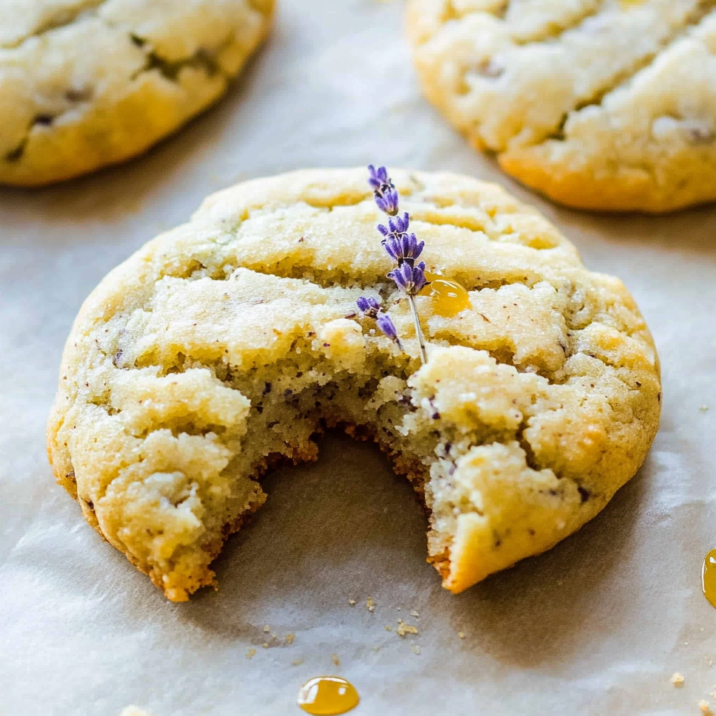Recipe preparation for Lemon Lavender Cookies