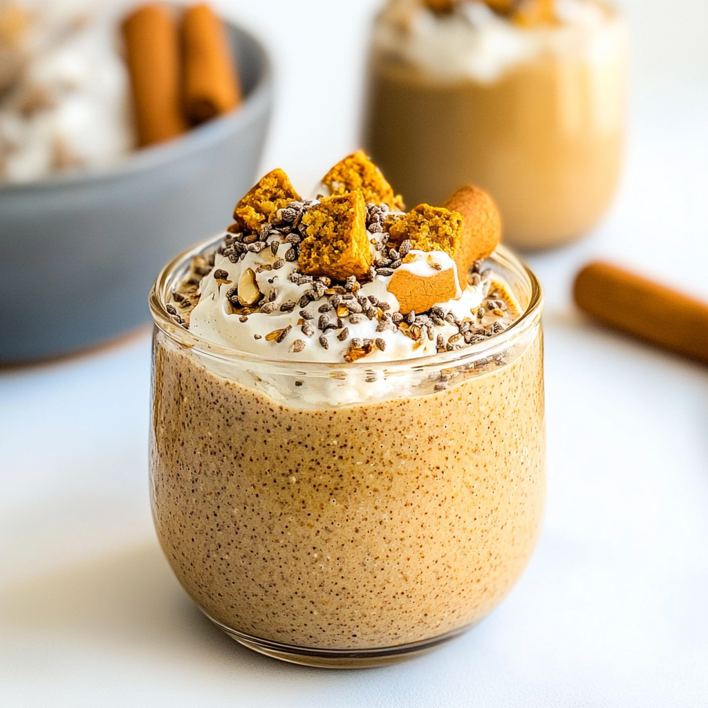 Recipe preparation for Pumpkin Chia Seed Pudding