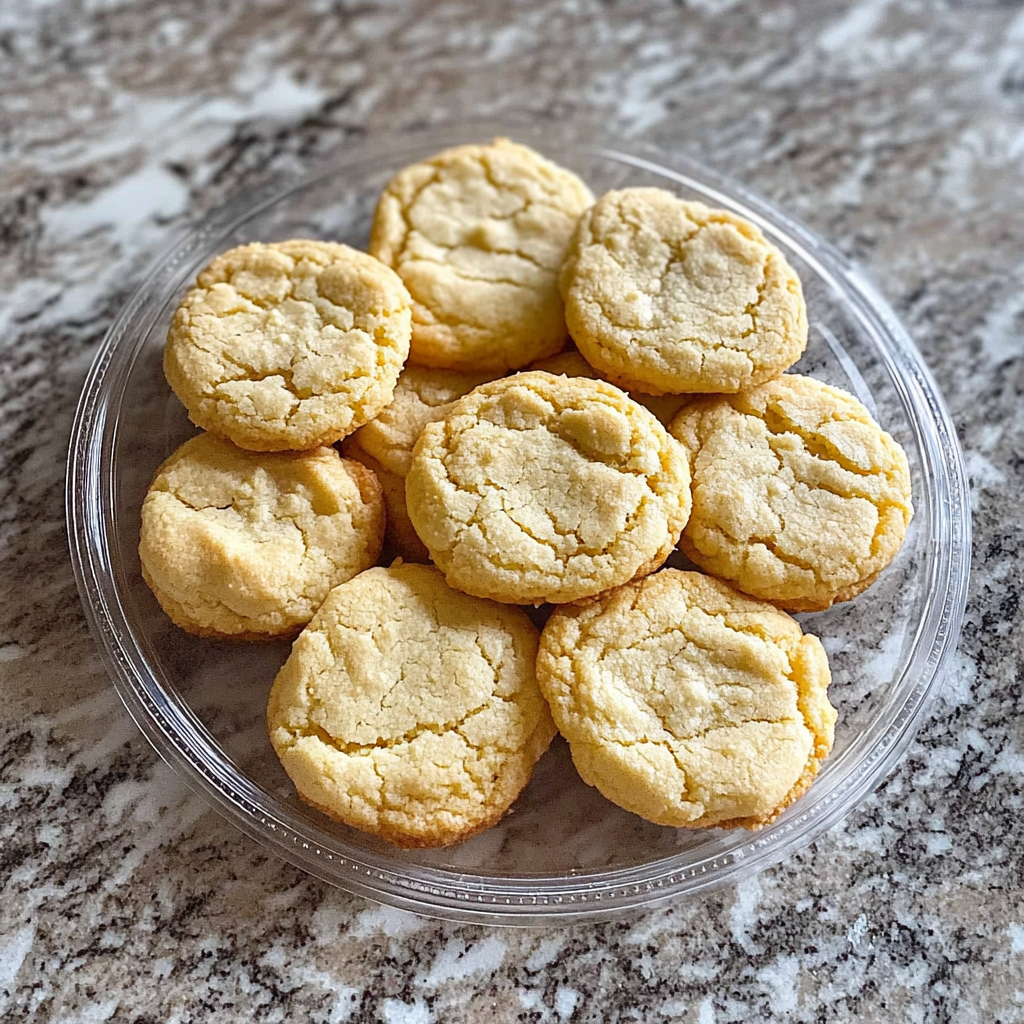Recipe preparation for Egg Yolk Cookies