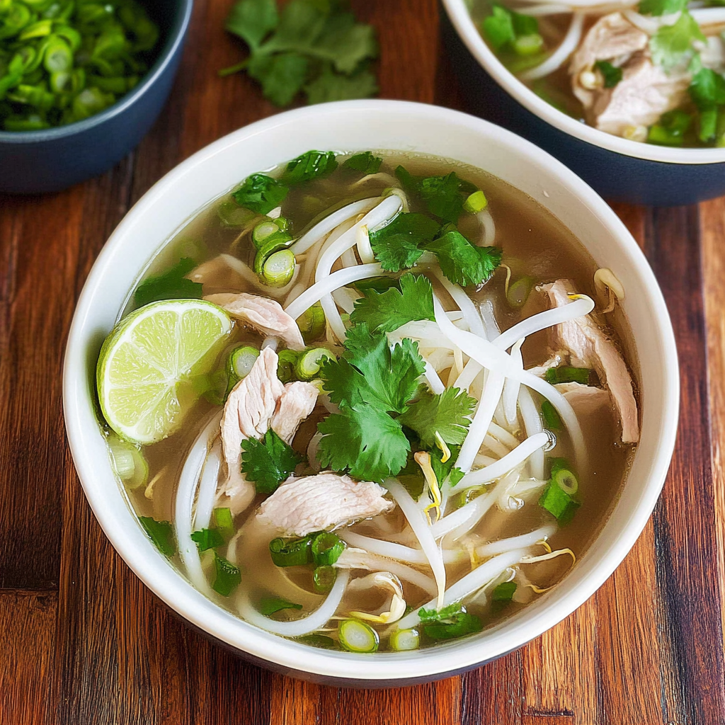 Recipe preparation for Chicken Pho-Inspired Soup