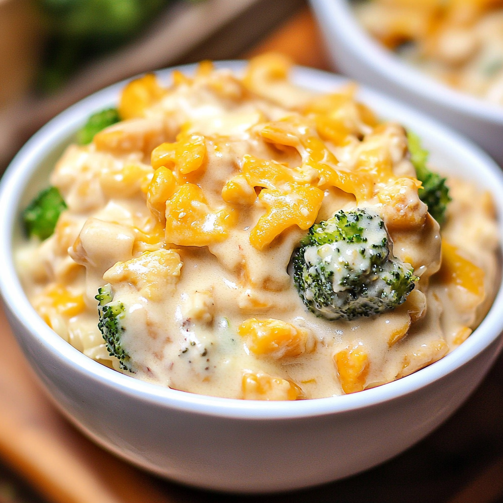 Recipe preparation for Creamy Chicken Divan