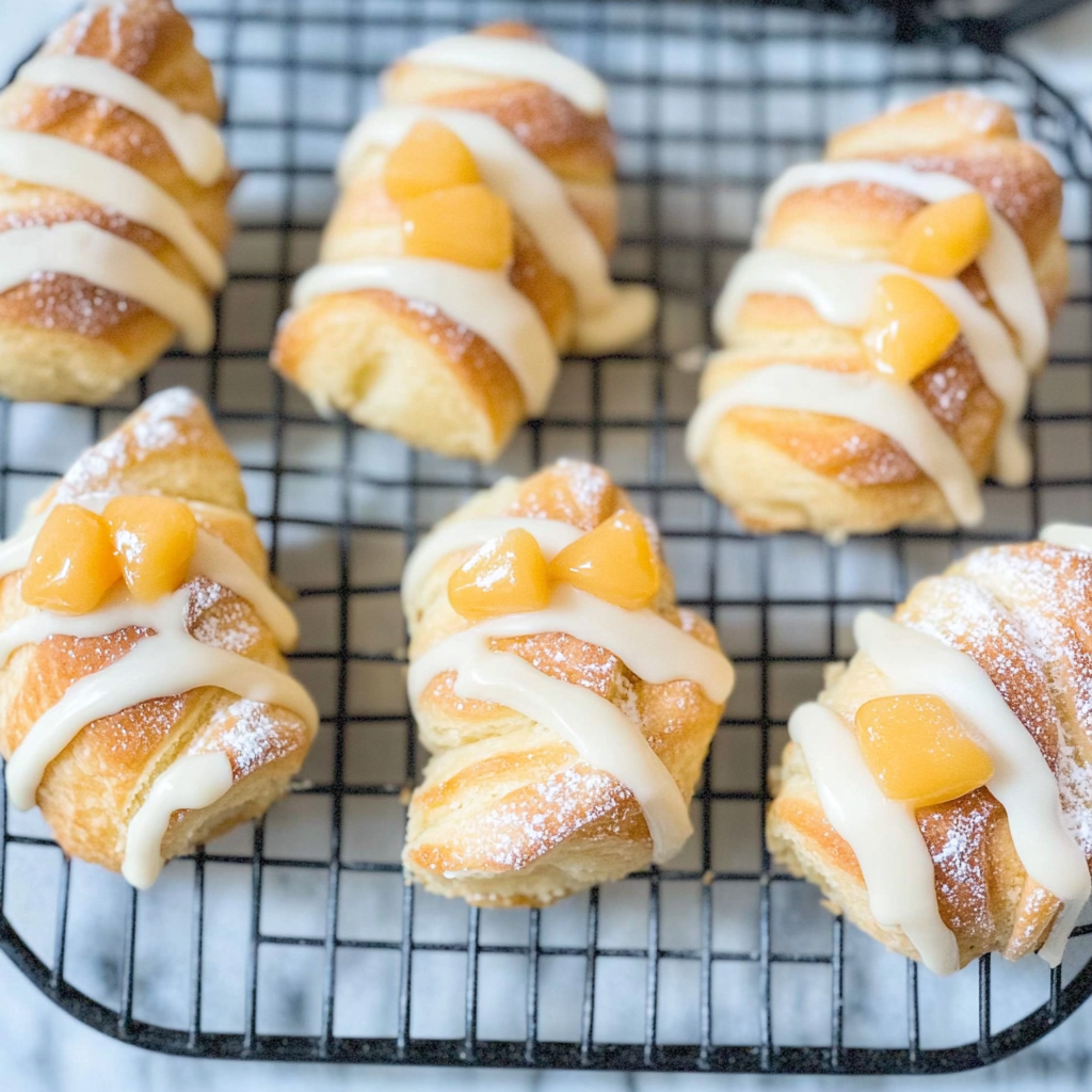 Recipe preparation for Butterhorns