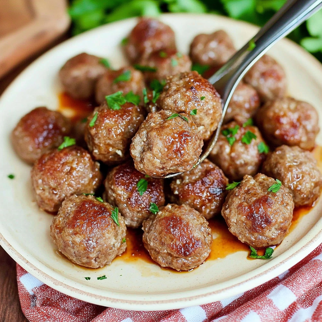 Recipe preparation for Vegetarian Meatballs